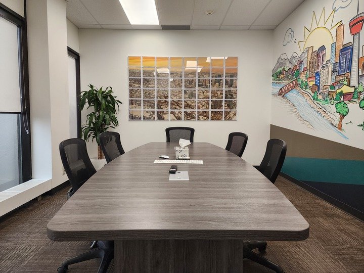 Real Estate Agency conference room in Calgary